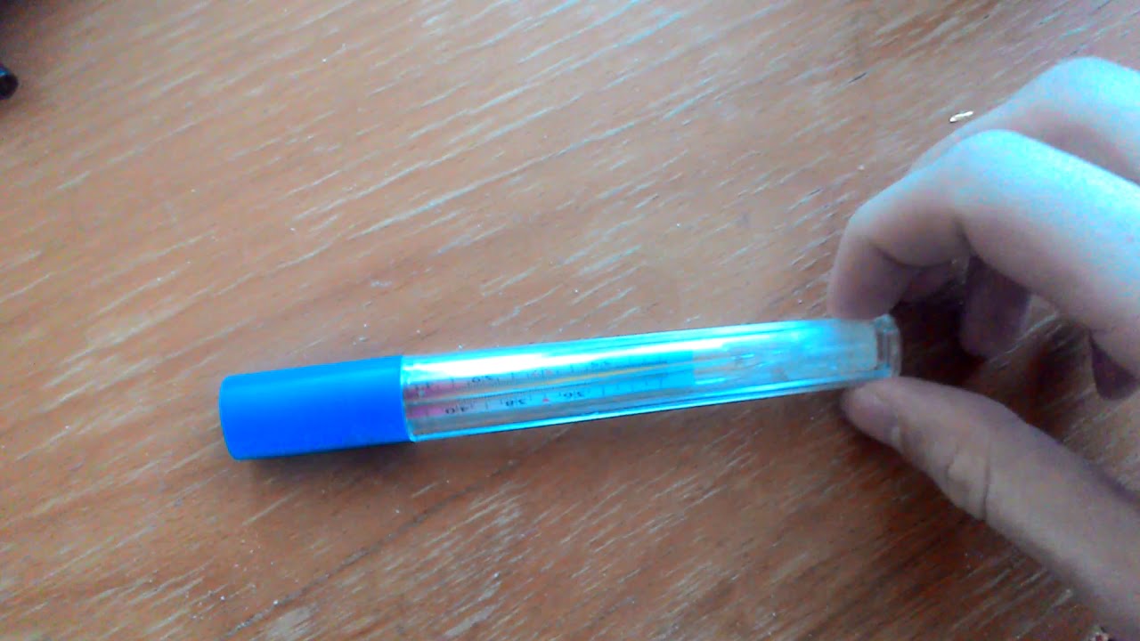 Что делать, если ртуть в градуснике раздвоилась?! - YouTube