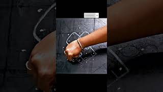 5*5 Easy rangoli @Pravarangoli #muggulu #rangoli #padikolam #kolam #rangolidesigns #trending