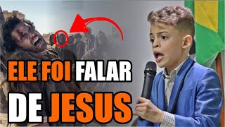 FOI FALAR DE JESUS, VEJA O QUE ACONTECEU!!! Joao vitor ota