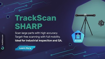 Scanology TrackScan Sharp | High-Speed Large-Volume 3D Scanning