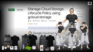 Manage Cloud Storage Lifecycle Policy using gcloud storage || 100% working || Quick Solution ♾️