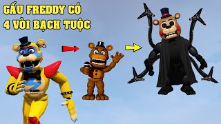 GTA 5 Gấu FREDDY Mở Hộp Quà Bí Ẩn Khổng Lồ Tiến Hóa Thành Freddy Kinh Dị Có 4 Vòi Bạch Tuộc | #FNAF