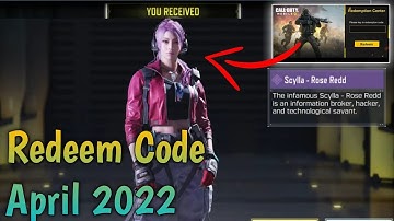 April 2022 Redeem Code Codm | Call Of Duty Mobile Redeem Code 2022 | Codm Redeem Code| Codm Codes