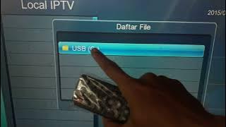 Cara Setting IPTV Di STB TV Digital