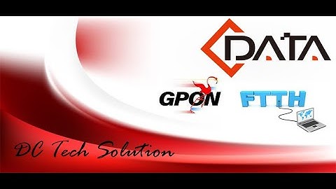 C-Data GPON OLT Tutorial in Bangla Part-1