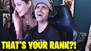 Summit1g Gets CALLED OUT by Girlfriend for Overwatch 2 Rank!