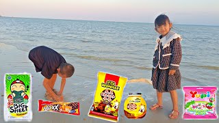 Download lagu HUNTING FOR YUPI STRAWBERRY KISS, BENG BENG MAXX, BIG SHEET, MUJIGAE BANANA MILK, WONHAE SNACKS O...