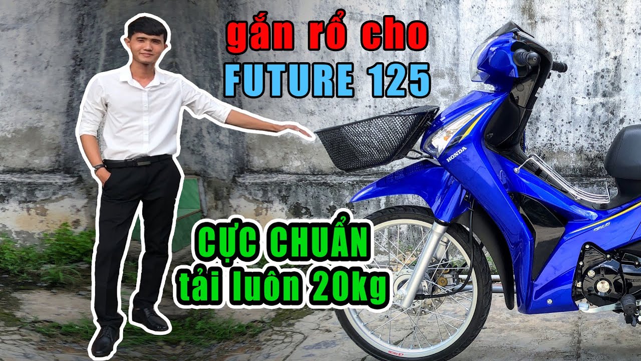 Honda Wave 125i lên đồ chơi Honda Future vã mồ hôi