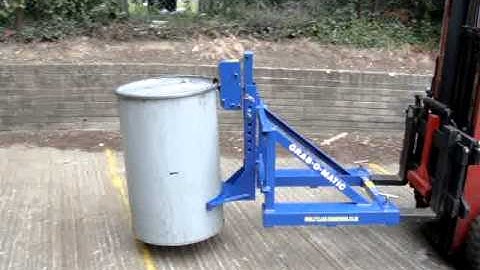 Grab-O-Matic 1-DLR Video Open Top Drum.MPG