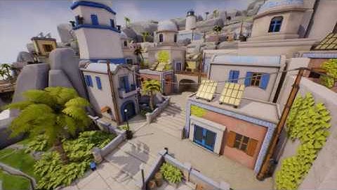 Stylized Flying City - Unreal Engine 4