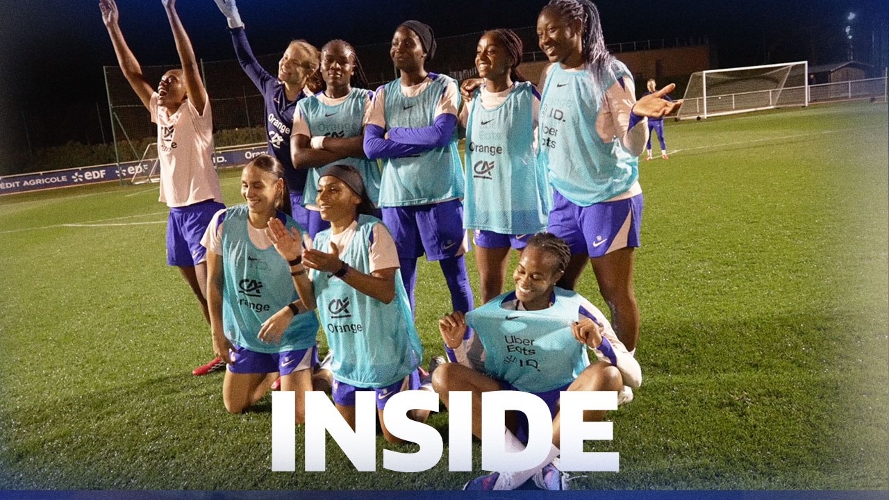 Premier entrainement sur la route du Brésil