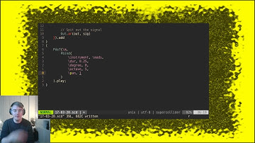 SuperCollider tutorial: Let