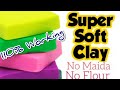 How to make super soft clay at homehomemade clay craft claydiy super soft clay at home