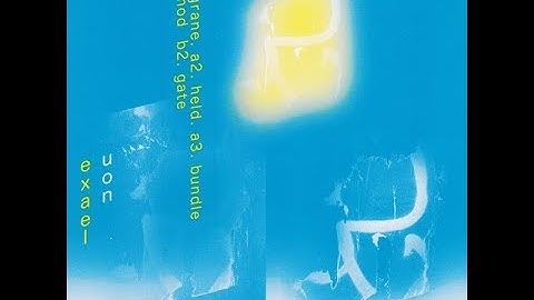 Exael, uon - Bonding (Anòmia, 2017) Full Album [Electronic/Ambient]