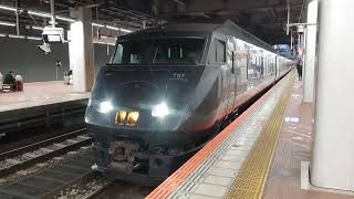 787系特急かささぎ109号肥前鹿島行博多駅3番のりば発車