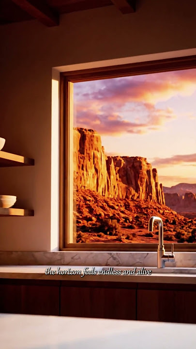 Would you stay in this desert cliff house? #tinyhouse  #home #airbnb