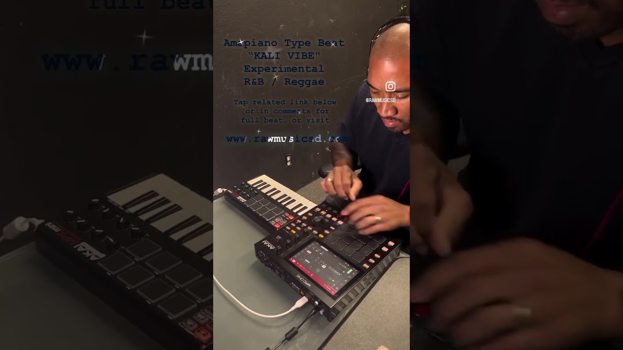 MPC One Cook Up - Amapiano Type Beat “KALI VIBE" Experimental R&B / Reggae 