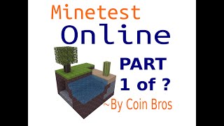 Minetest Online Multiplayer -P1- (Aunt Smarty!) ~by CoinBros
