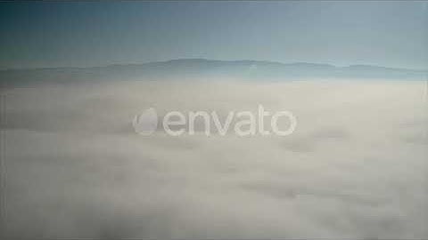 Fog Flow Movement Over the Clouds | Stock Footage - Envato elements