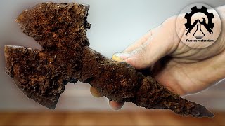Super rare Restoration -Extreme Rusty Axe Restoration
