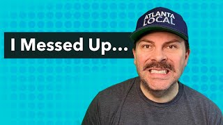 I Messed Up — 10 Mistakes Actors Can Learn From