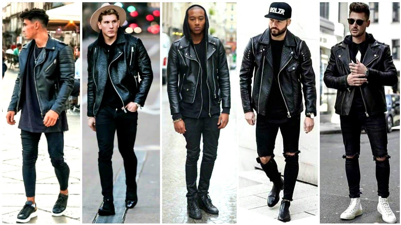 Latest All Black Outfit Ideas For Men Black Outfit Style Trends For Men Black Jacket Outfit Zhf Youtube