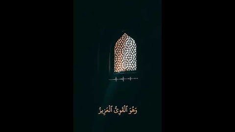 حالات واتس اب مؤثرة | اية تهز قلبك بصوت القارئ | Quran Status, 91 (4)