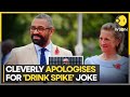 Uk james cleverly apologises for appalling date rape drug joke at no 10 event   wion