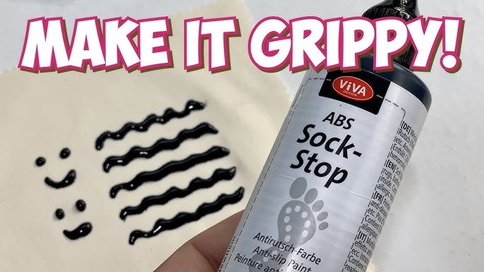 DIY: Stopper socks with Viva Decor ABS Sock Stop very easy to make