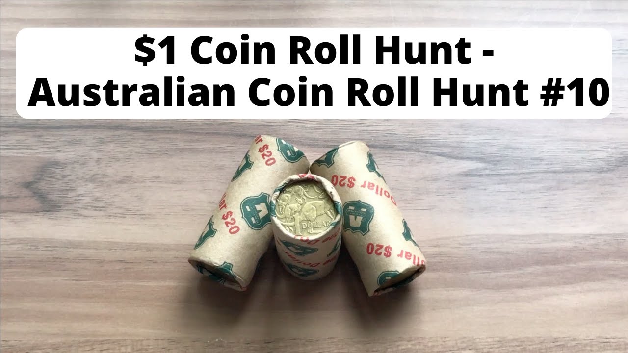 1 Coin Roll Hunt 10 Australian Coin Roll Hunting YouTube