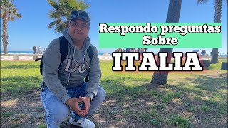 Respondo preguntas sobre Italia
