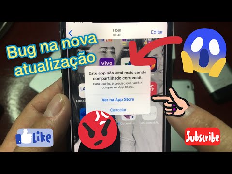 Vídeo: Como Consertar Este Aplicativo Não é Mais Compartilhado Com Você No Seu IPhone / IPad