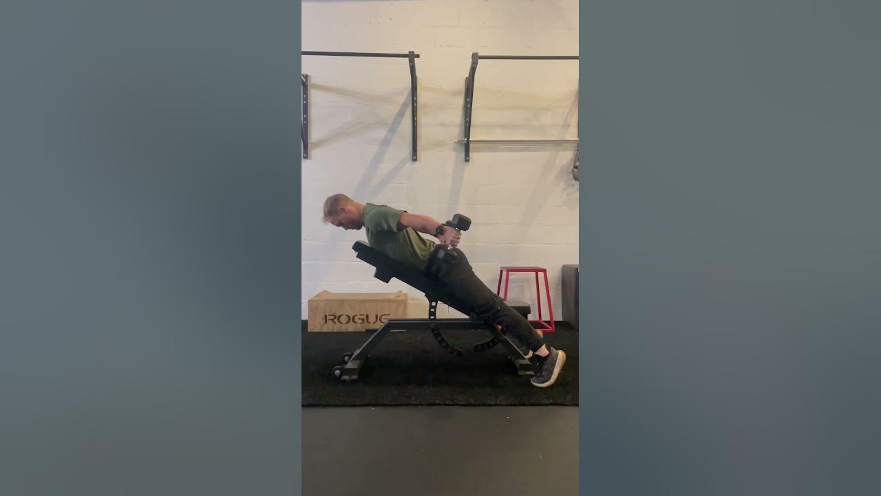 Chest Supported DB Tricep Kickback YouTube