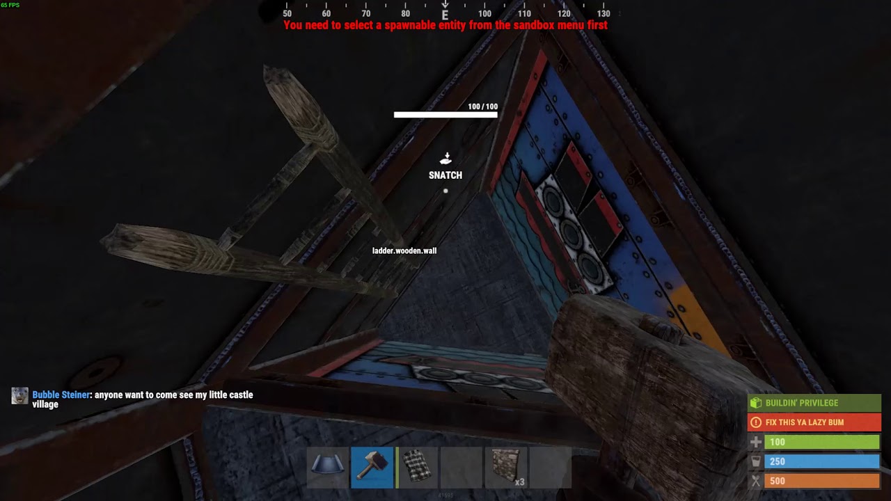 Rust Triple triple bunker build rust - YouTube