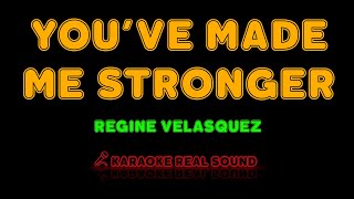 Regine Velasquez - You've Made Me Stronger [Karaoke Real Sound]