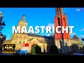 [4K] Maastricht City and Park walk