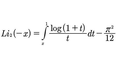Integral representation of dilogarithm function 7
