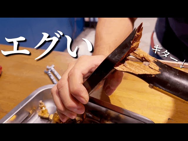 The neck of my high-end guitar broke, so I tried to fix it with