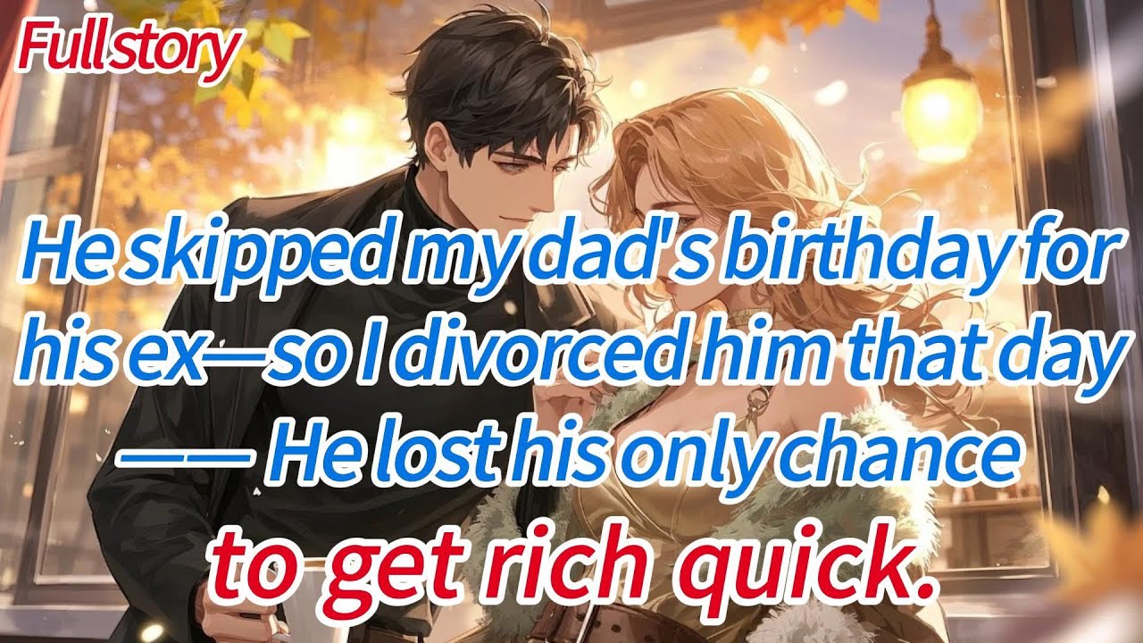 He skipped my dad’s birthday for his ex—so I divorced him that day—— He lost his only chance...