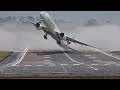 Scary Plane Crosswind Landings Compilation - Dangerous  Great Pilots