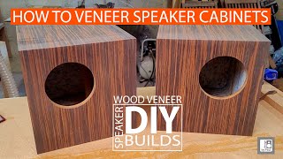 How To Veneer Speakers Diy Speaker