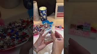 Fun. Easy. DIY. Memorial day glasses. #crafts #holiday #craftyhome