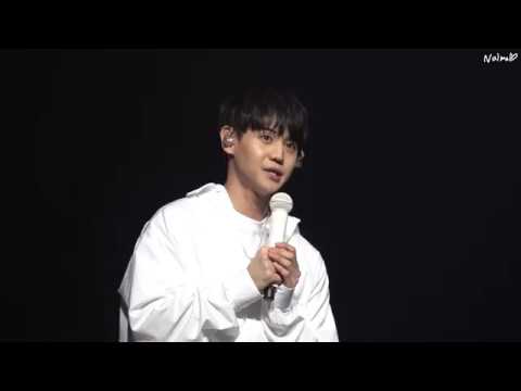 180616 YANG YOSEOP SOLO CONCERT 양요섭 솔로콘서트 "白" -  콘서트 처음 언급