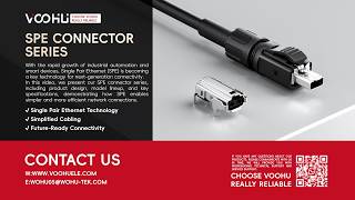 Revolutionizing industrial connectivity: SPE connectors explained. 🔌⚙️