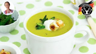 Asparagus Soup, creamy & delicious ✪ MyGerman.Recipes