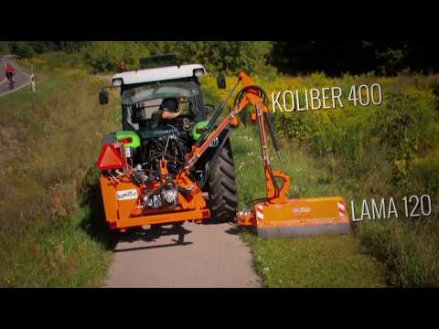 Ramię wysięgnikowe SaMASZ KOLIBER + Lama 120 // Deutz - Fahr with SaMASZ extension arm