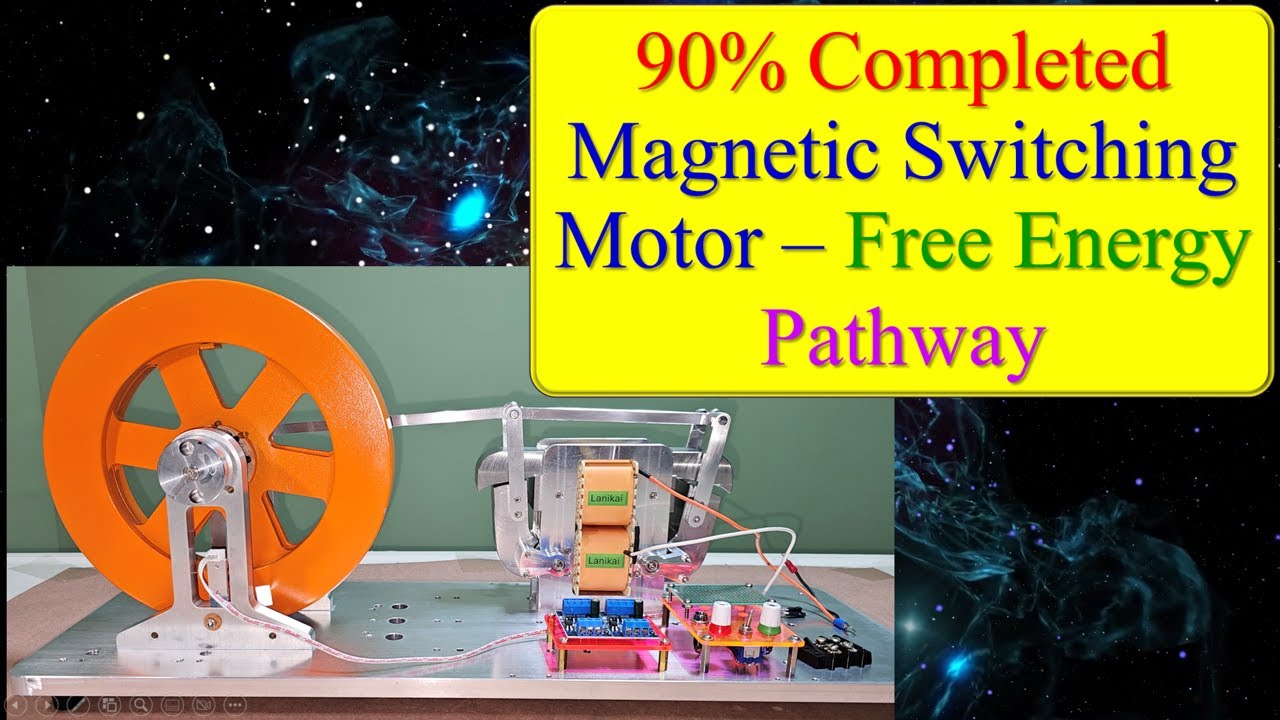 90% completed magnetic Switching motor - Free Energy Pathway - YouTube
