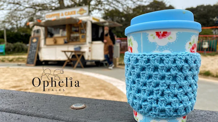 Crochet a Stylish Coffee Cup Cosy in Any Size!