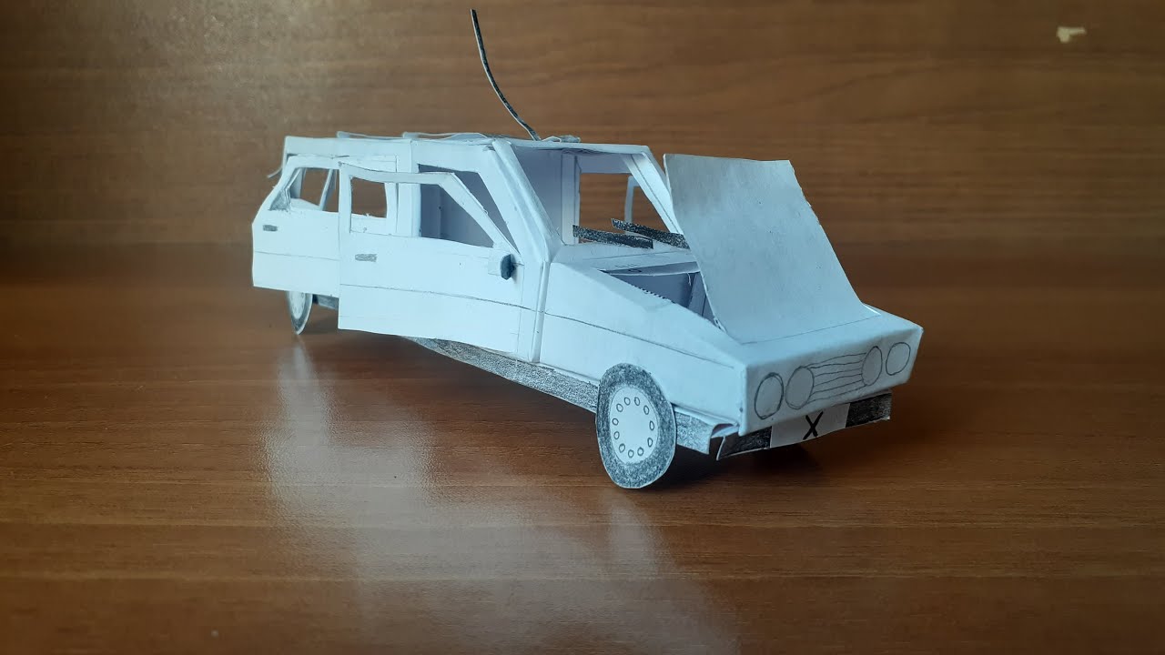 model car making(maket araba yapımı) YouTube