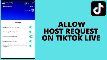 How to Allow Host Request On Tiktok Live